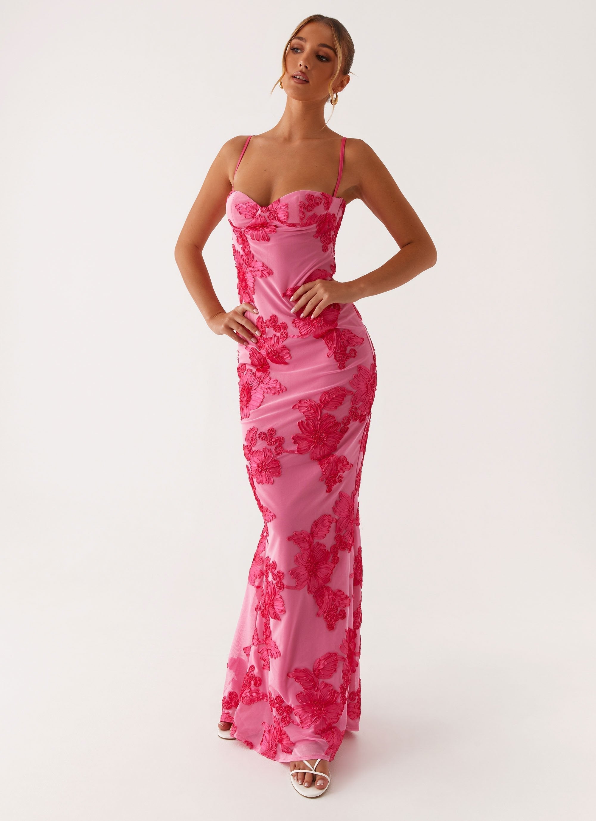 FLORAL MAXI DRESS
