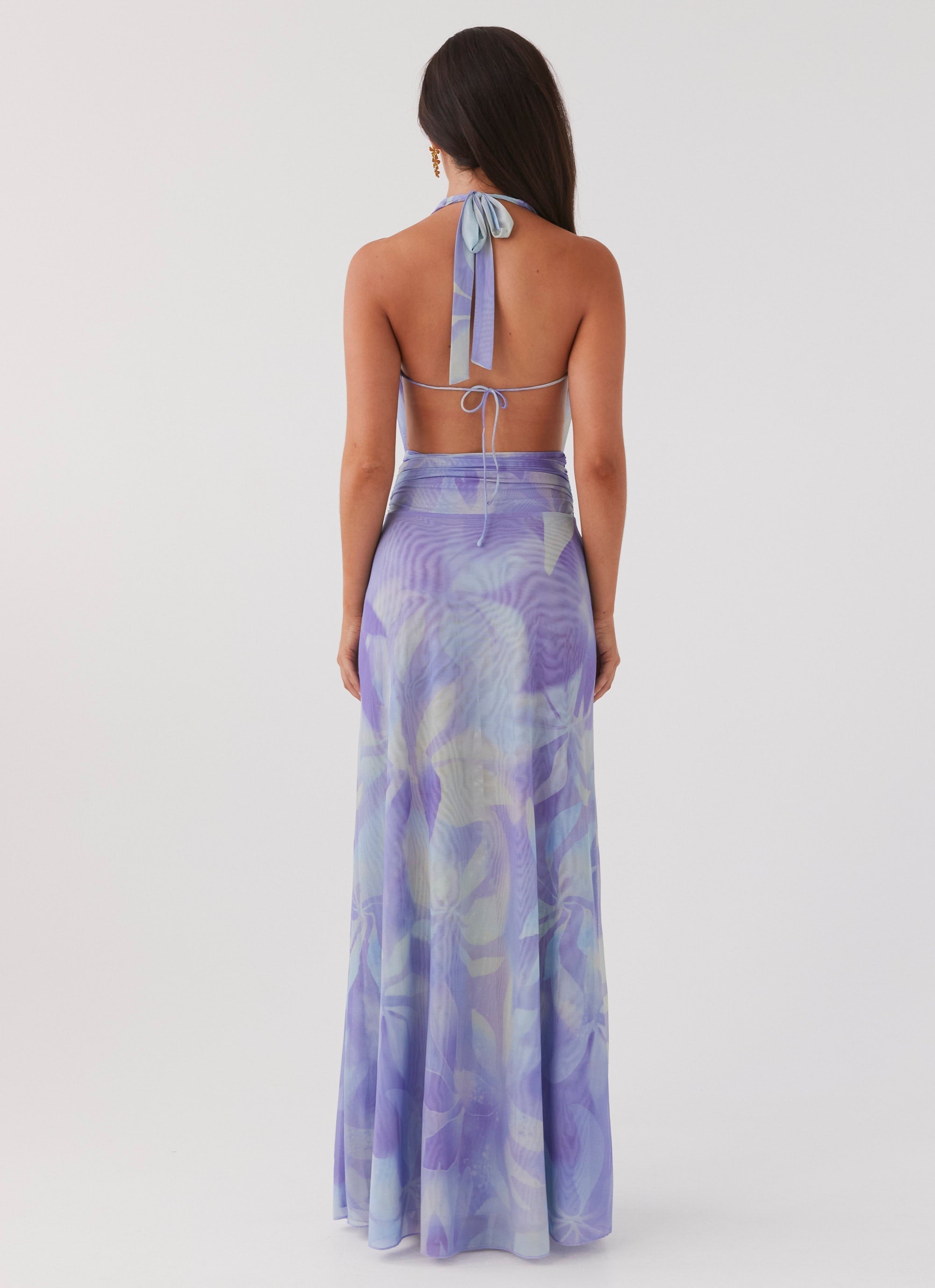 MESH MAXI DRESS