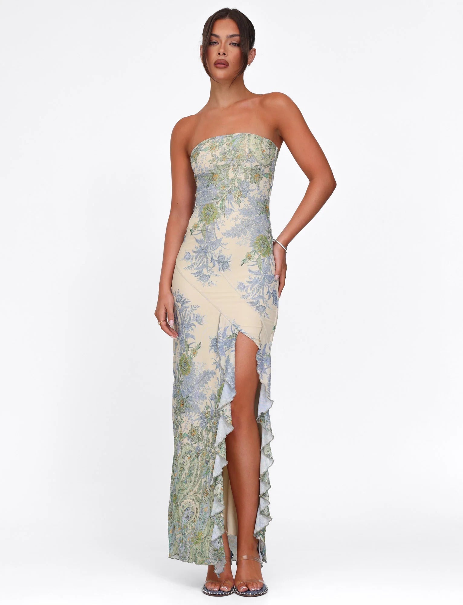 FLORAL MAXI DRESS
