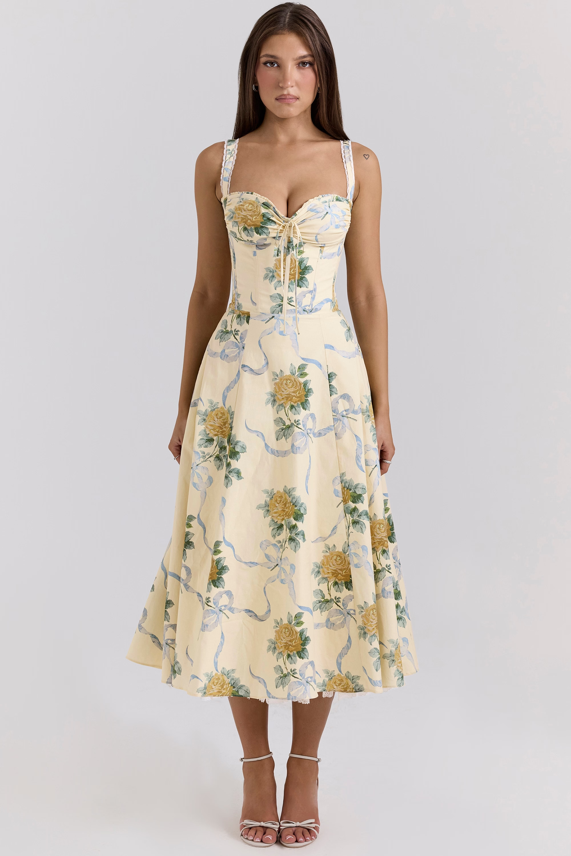 Vestido midi Abella