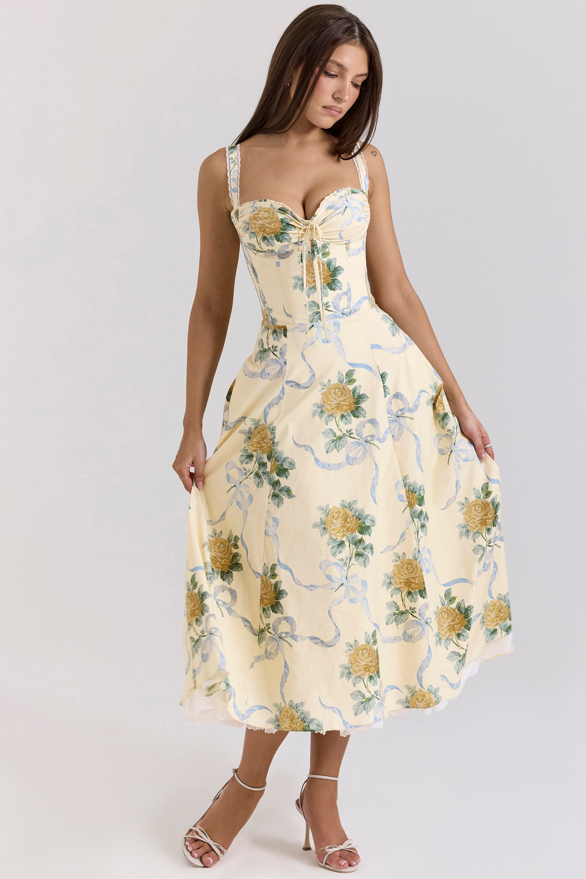 Vestido midi Abella