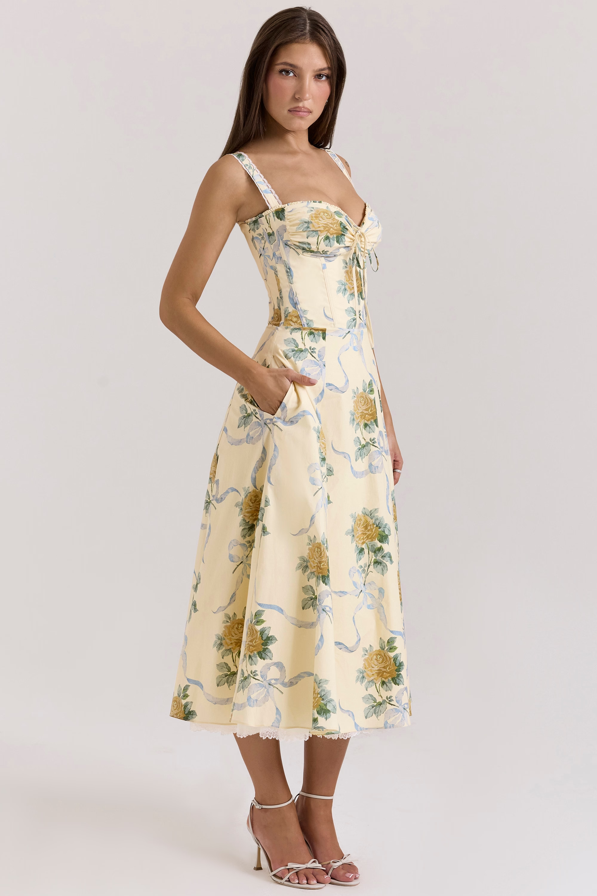 Vestido midi Abella