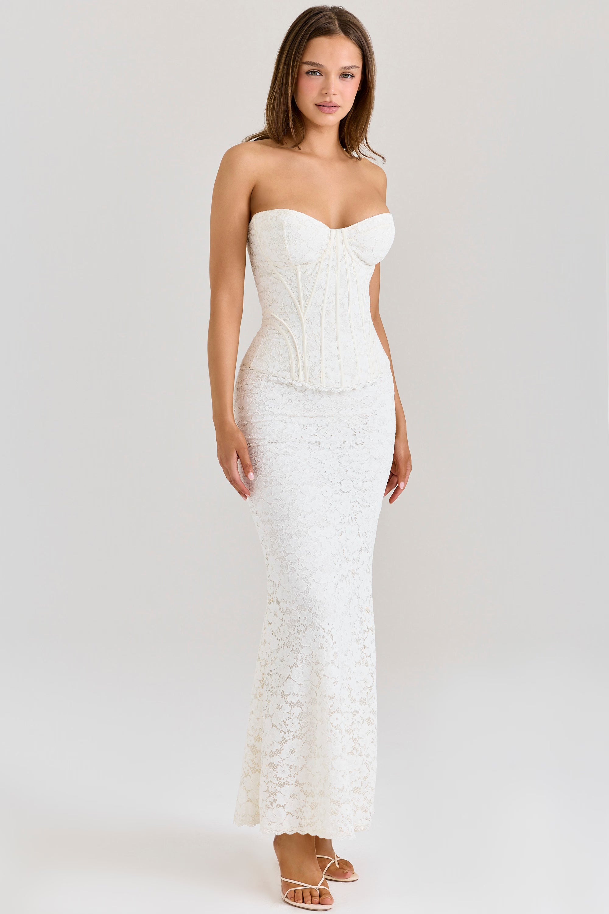 Vestido largo Solaine
