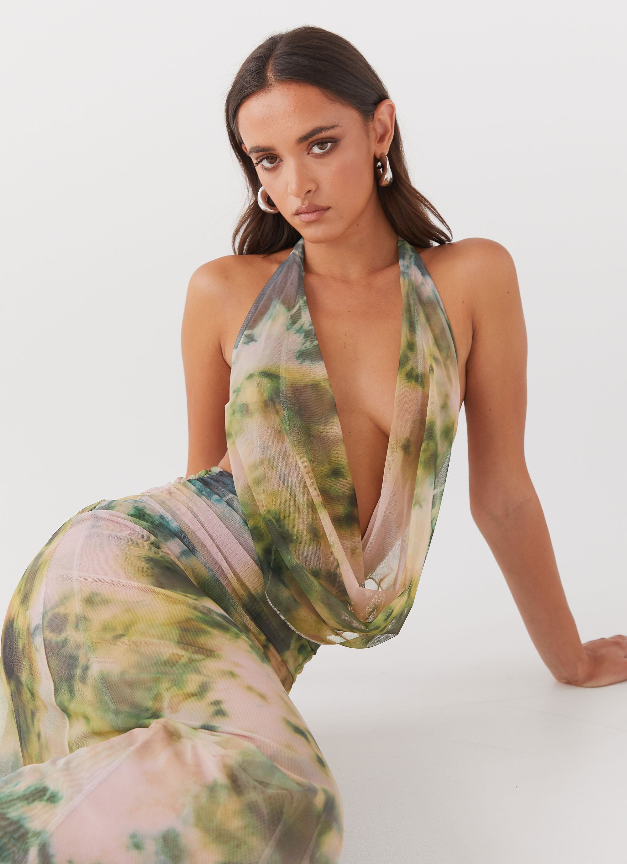 FLORAL MAXI DRESS