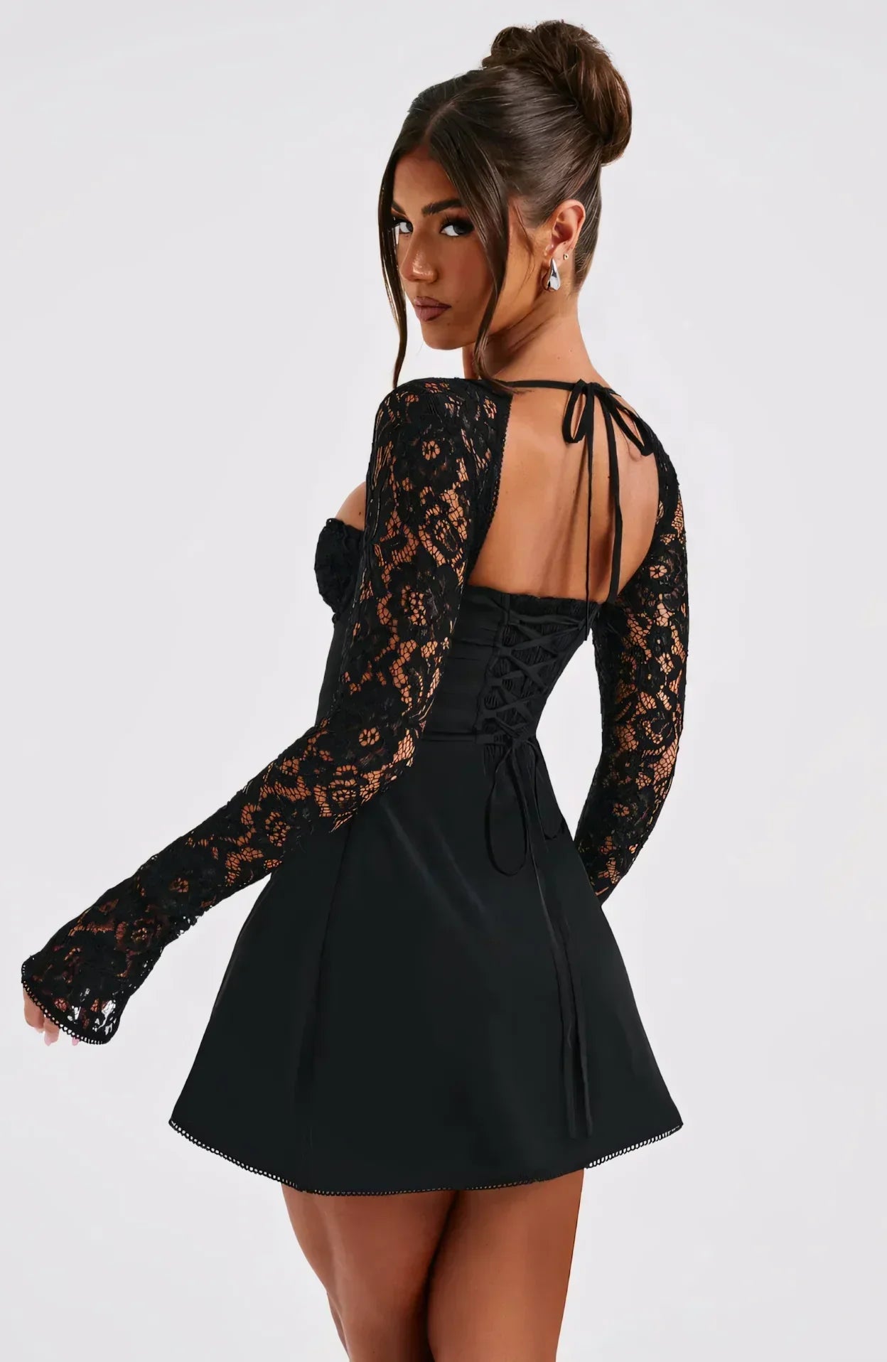 BLACK MINI DRESS