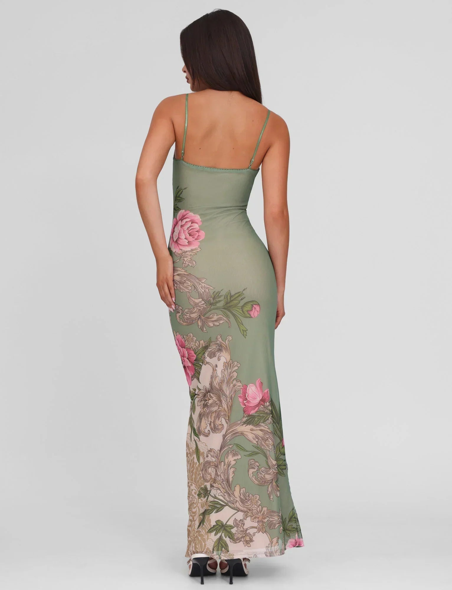 FLORAL MAXI DRESS