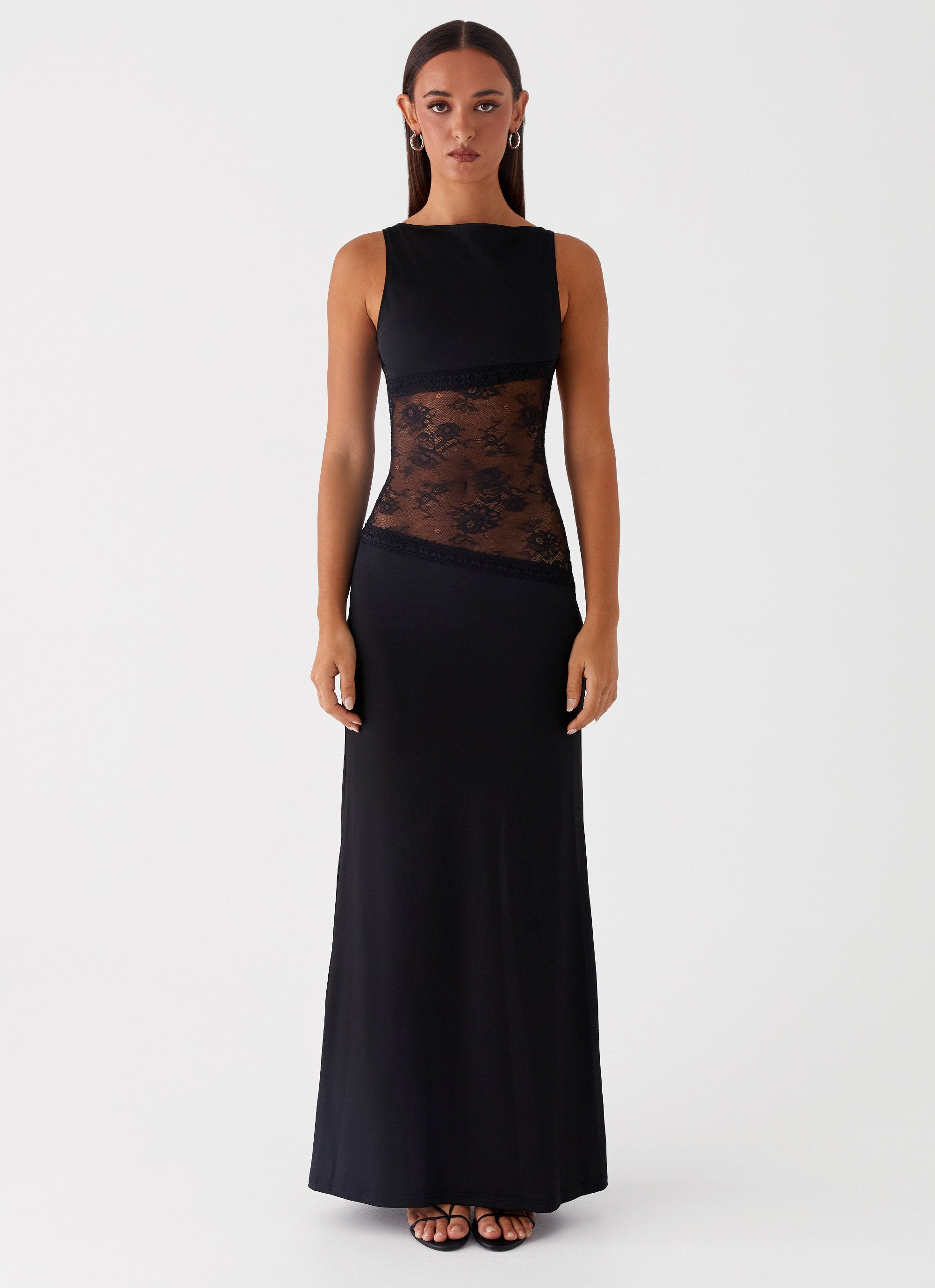 BLACK MAXI DRESS