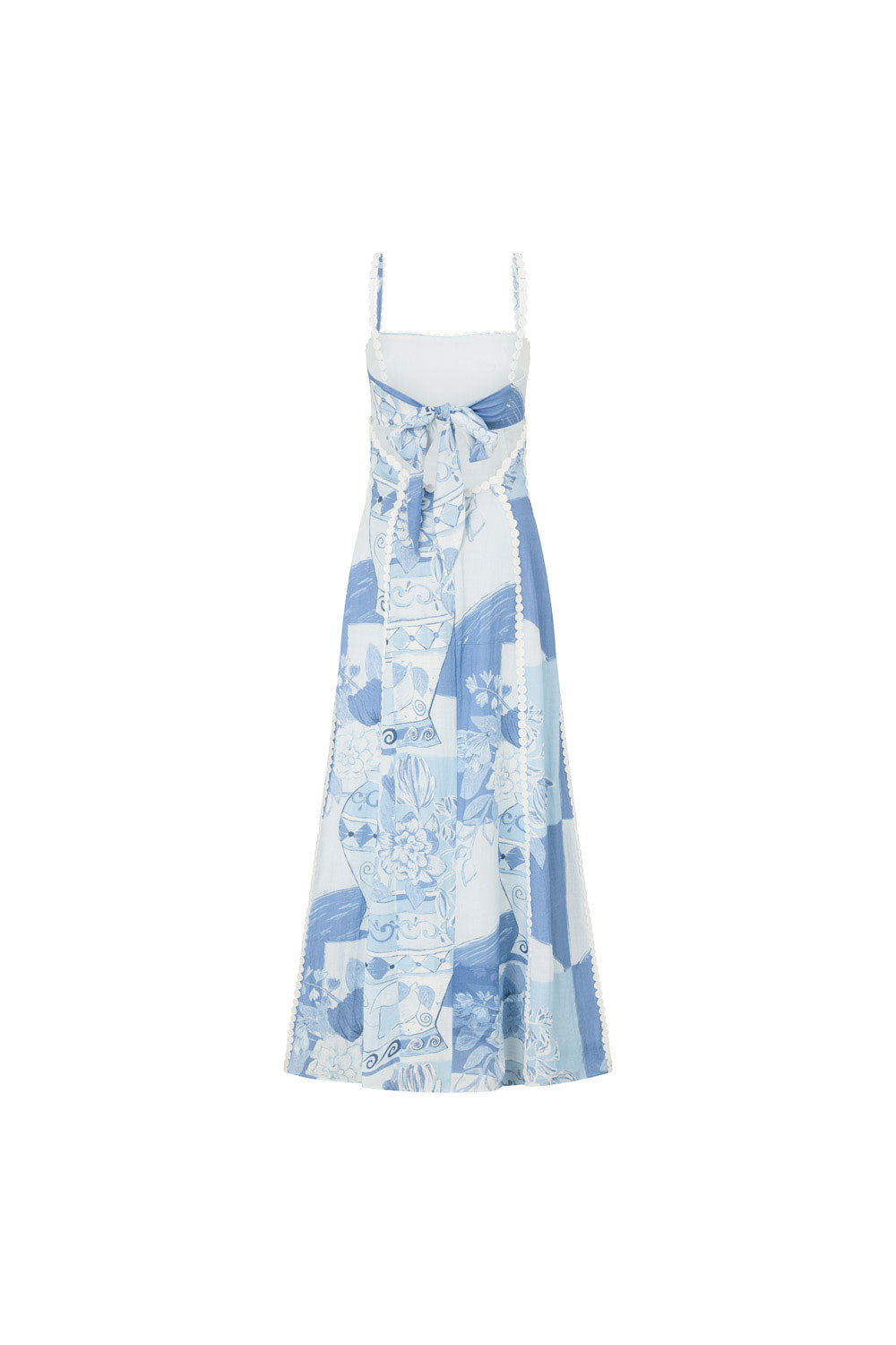 LIGHT BLUE MIDI DRESS