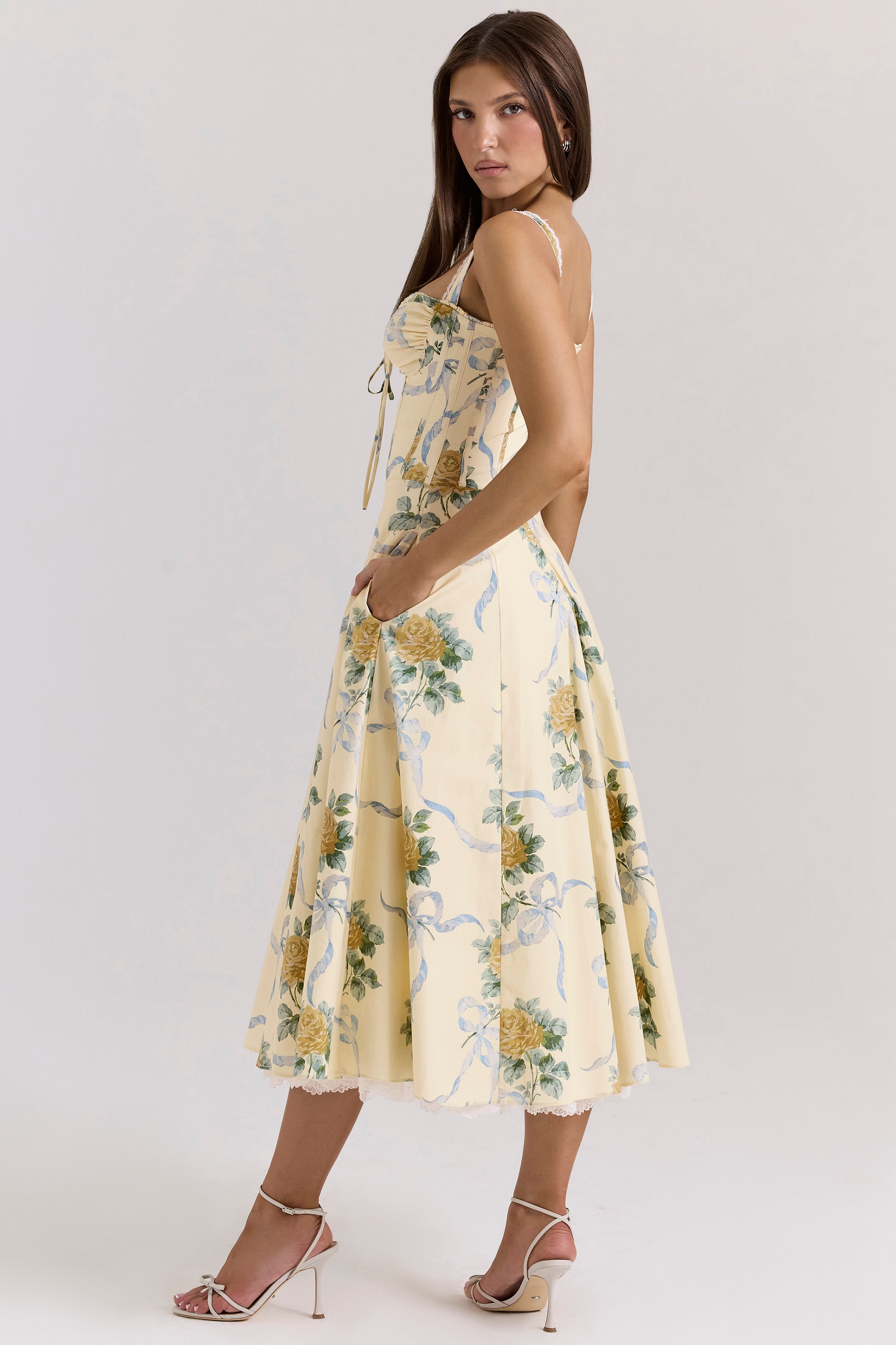 Vestido midi Abella